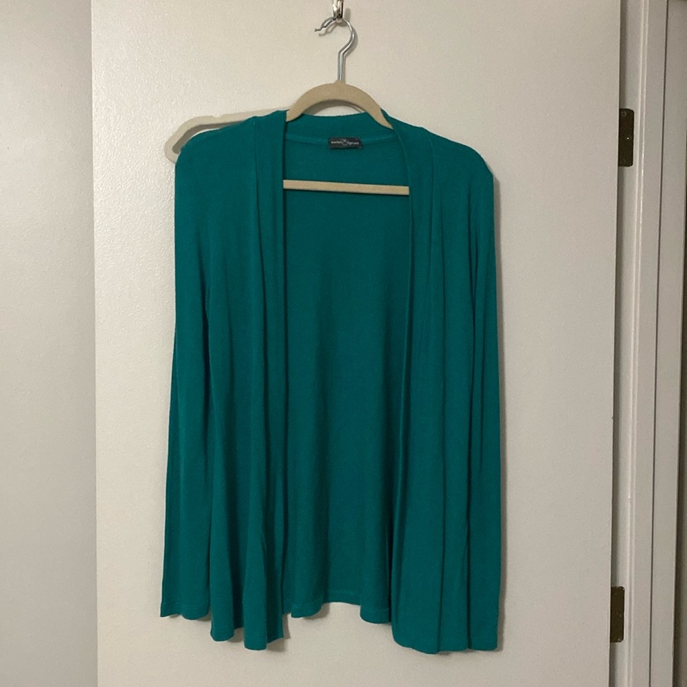 EUC Market & Spruce lightweight long sleeve cardigan